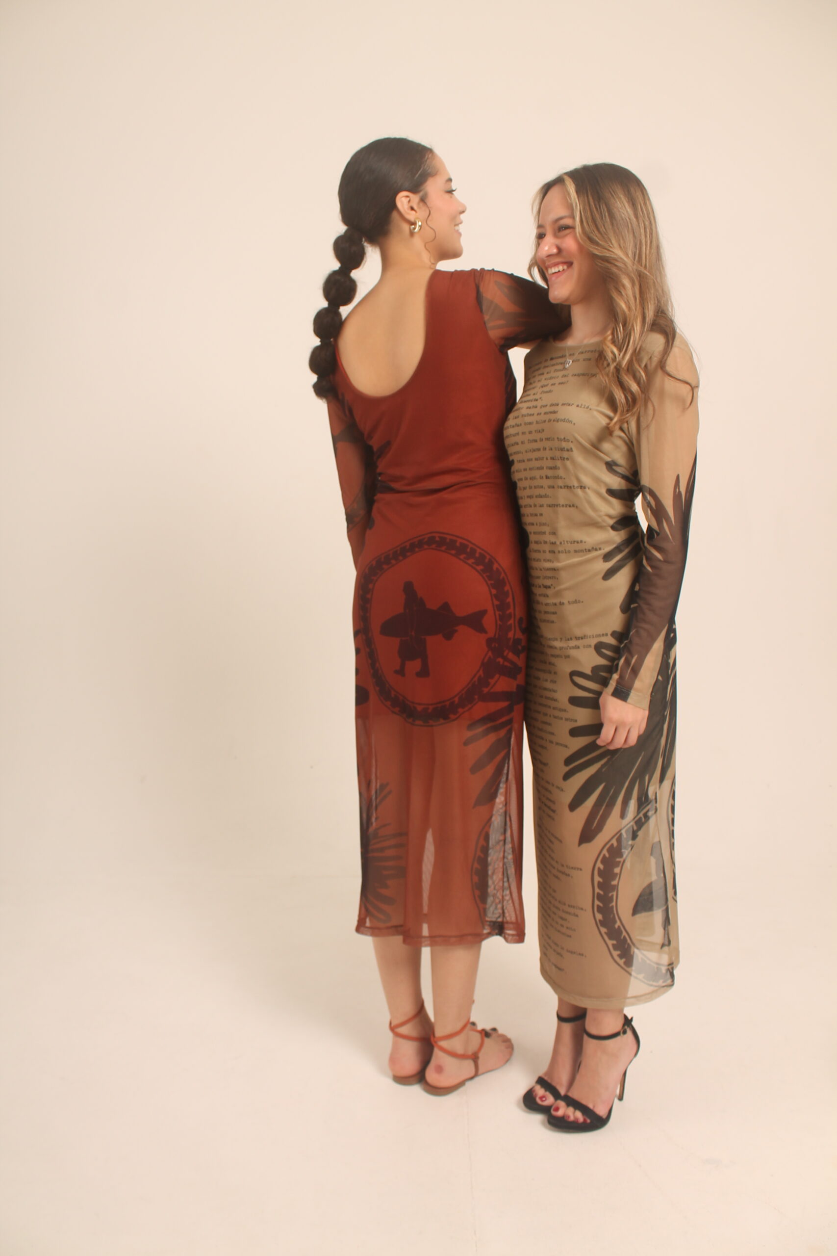 vista general de producto la sierrita dress terracota